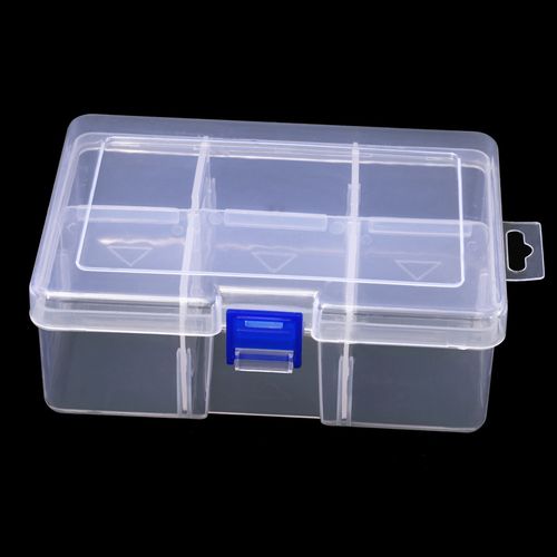 透明塑料盒多格 首饰收纳盒 包装整理盒工具储物pp盒收纳
