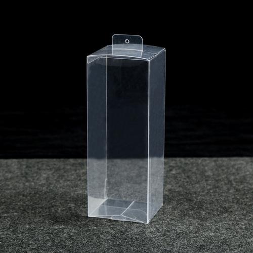 玩具透明包装盒子pp磨砂吸塑折叠胶盒定制logo彩印pvc塑料包装盒